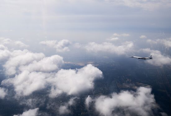 Генеральная репетиция парада Победы в Москве