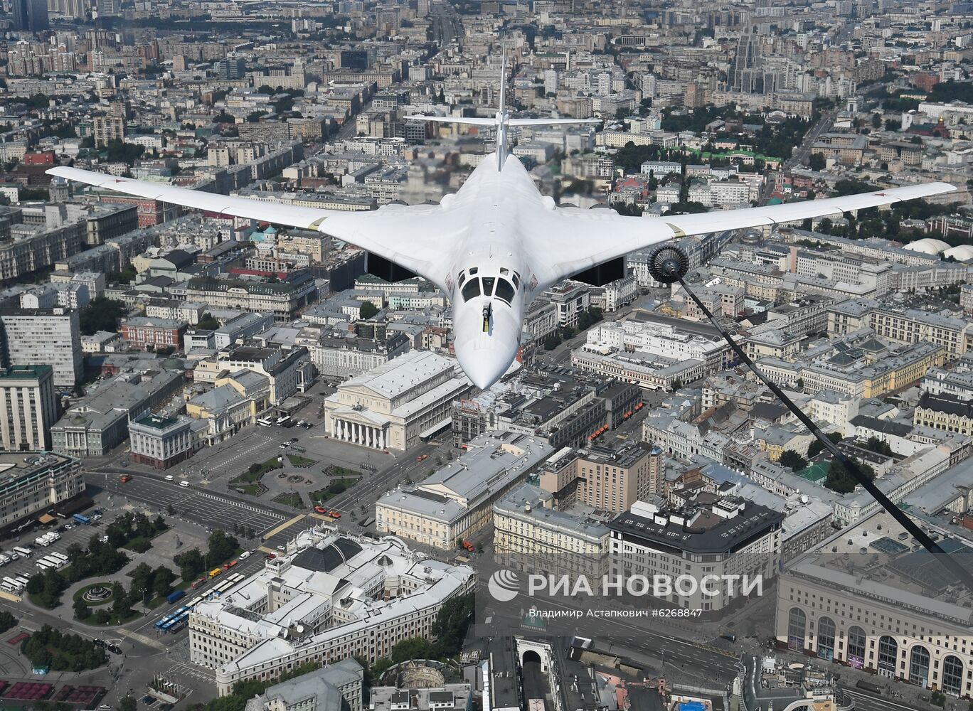 Генеральная репетиция парада Победы в Москве