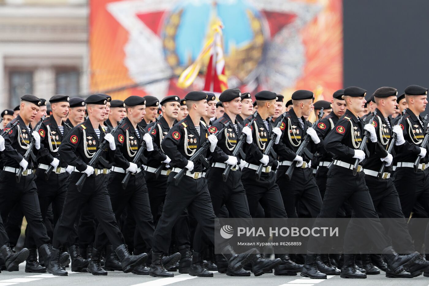 Генеральная репетиция парада Победы в городах России