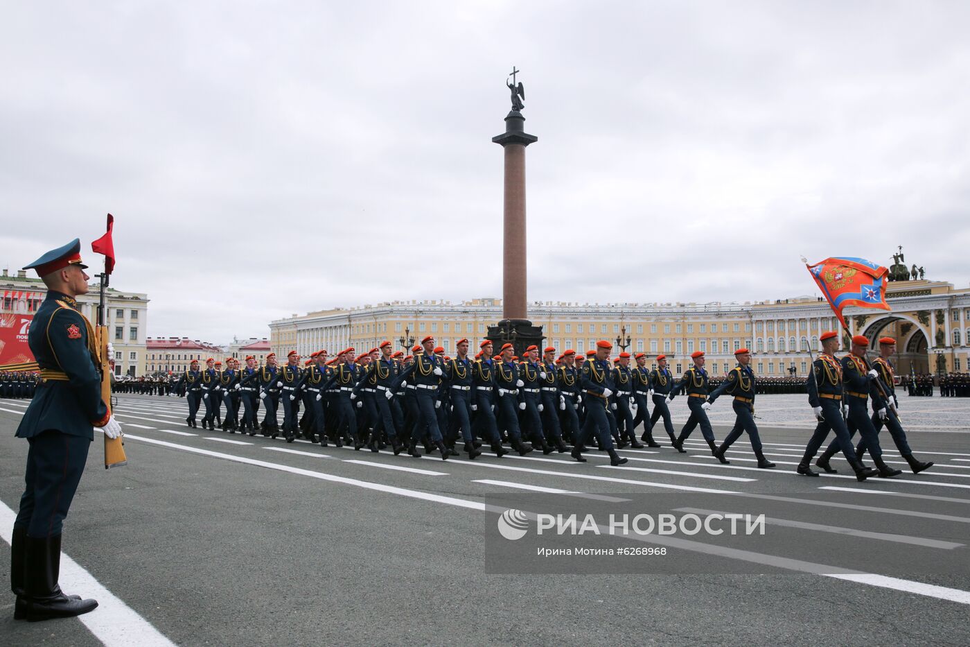 Генеральная репетиция парада Победы в городах России