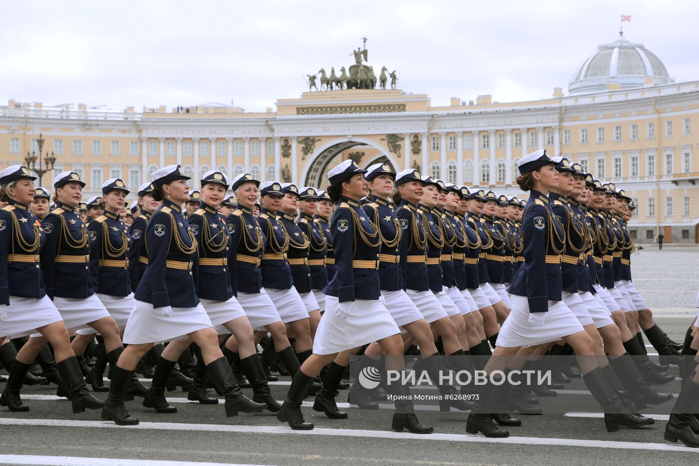 Генеральная репетиция парада Победы в городах России