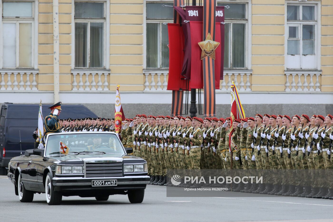 Генеральная репетиция парада Победы в городах России