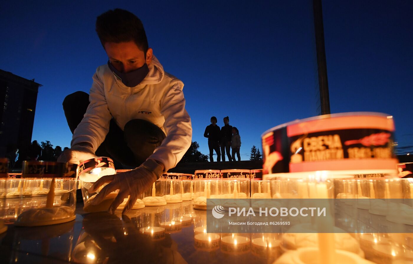 Акция "Свеча памяти" в Казани