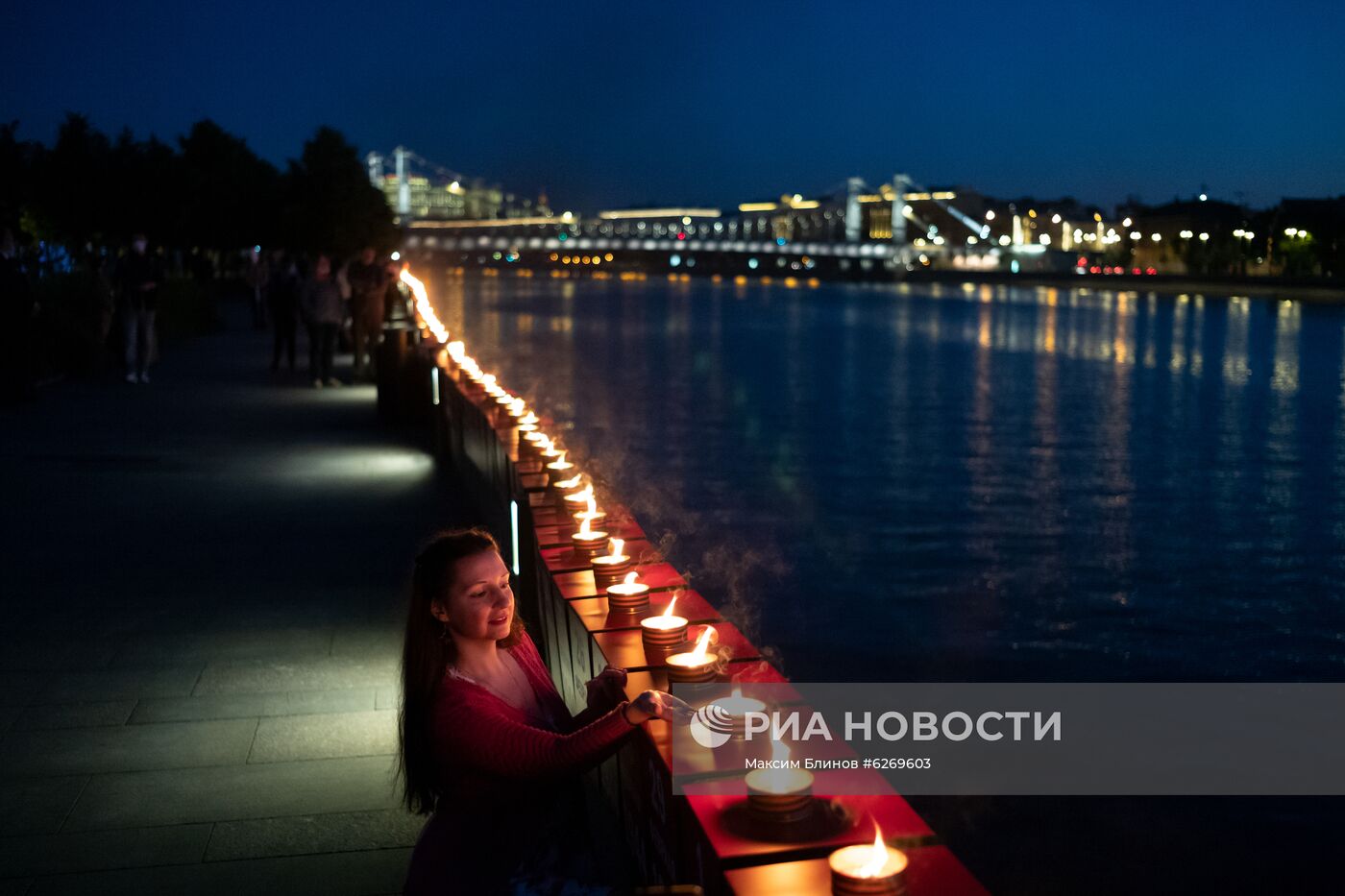 Акция "Линия памяти" в Москве