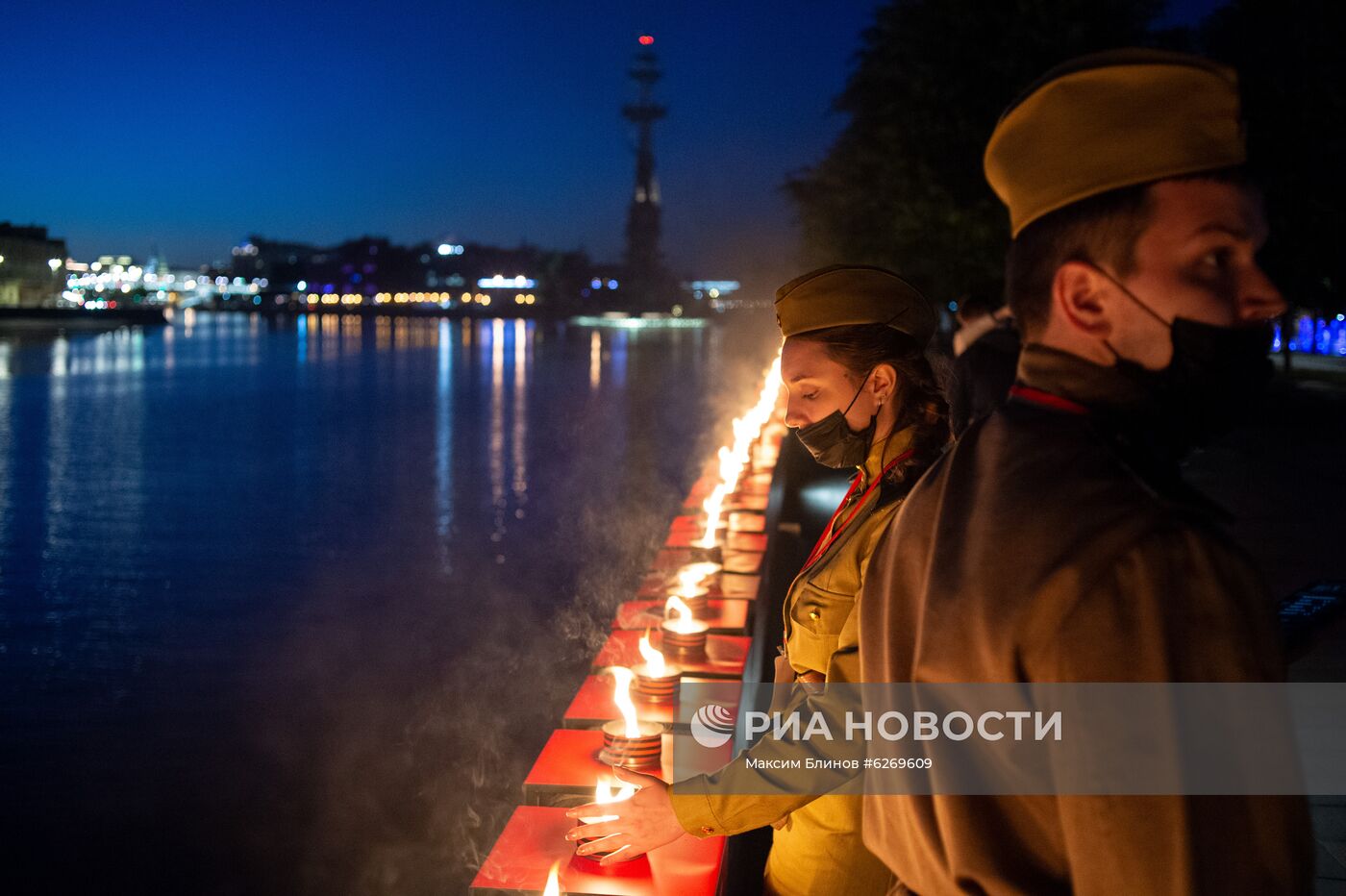 Акция "Линия памяти" в Москве