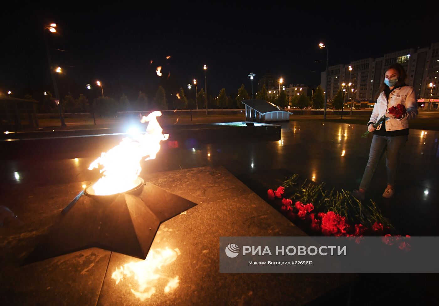 Акция "Свеча памяти" в Казани