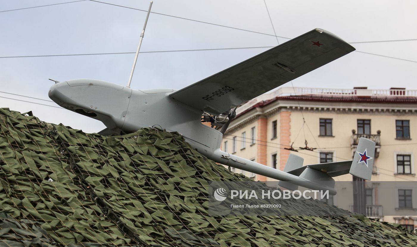 Генеральная репетиция парада Победы в Мурманске