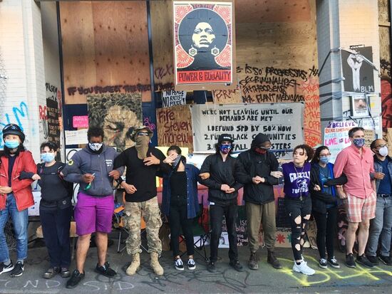 Протесты в Сиэтле