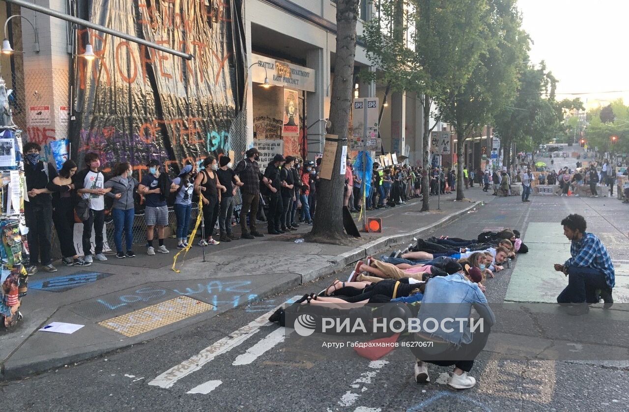 Протесты в Сиэтле