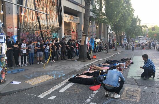 Протесты в Сиэтле