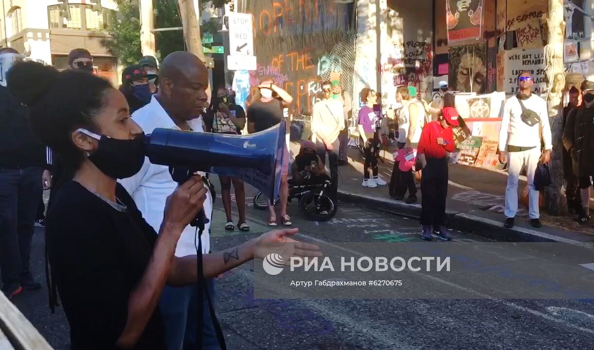 Протесты в Сиэтле