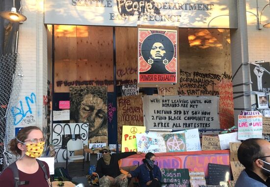 Протесты в Сиэтле