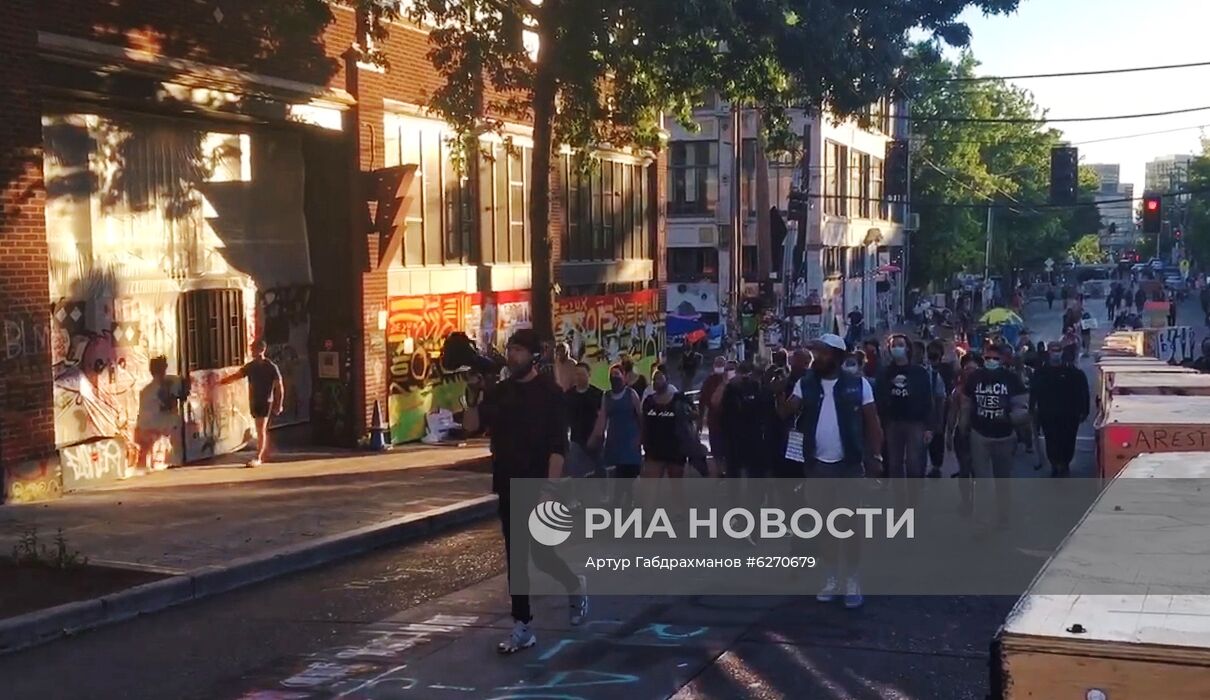 Протесты в Сиэтле