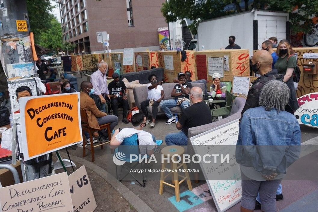 Протесты в Сиэтле