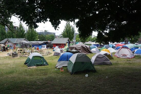 Протесты в Сиэтле