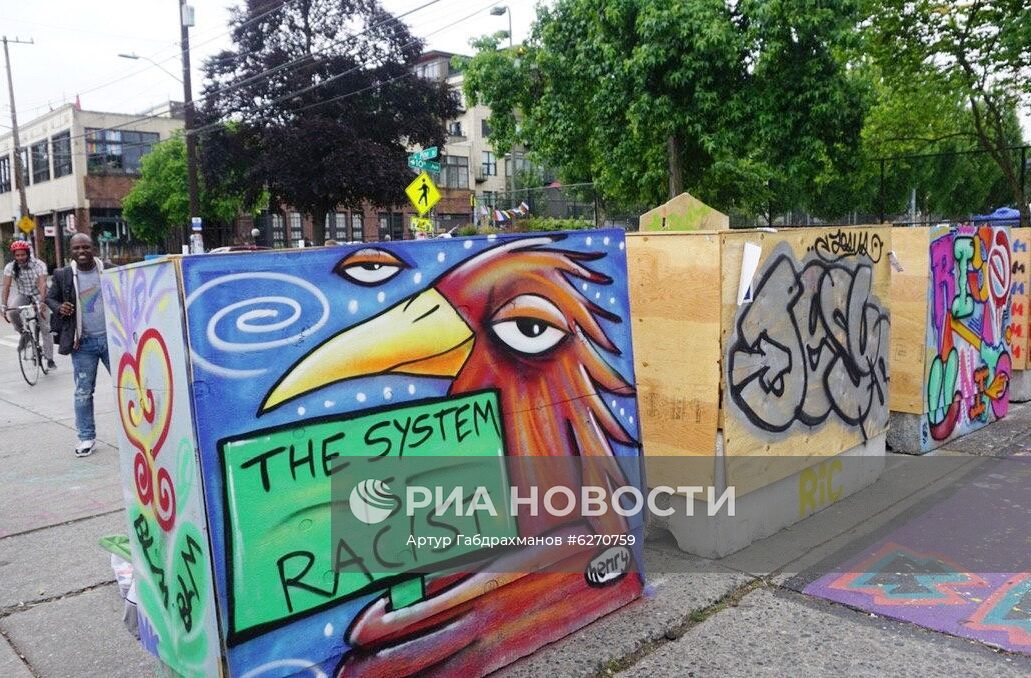 Протесты в Сиэтле