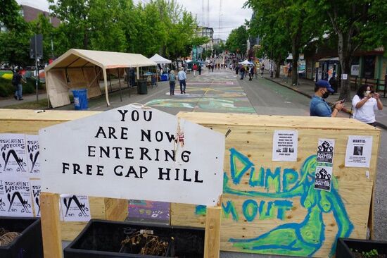 Протесты в Сиэтле