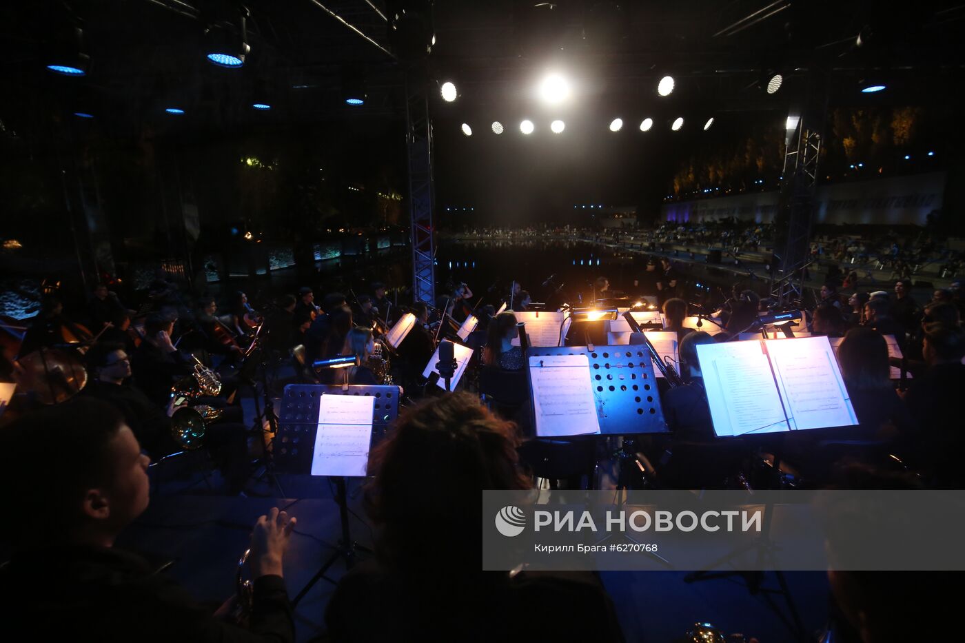 Репетиция концерта Победы на Мамаевом кургане