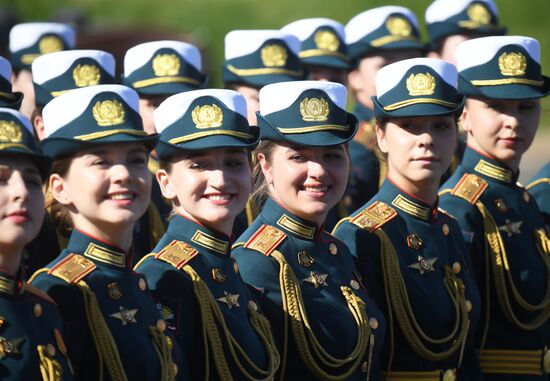 Военный парад в ознаменование 75-летия Победы