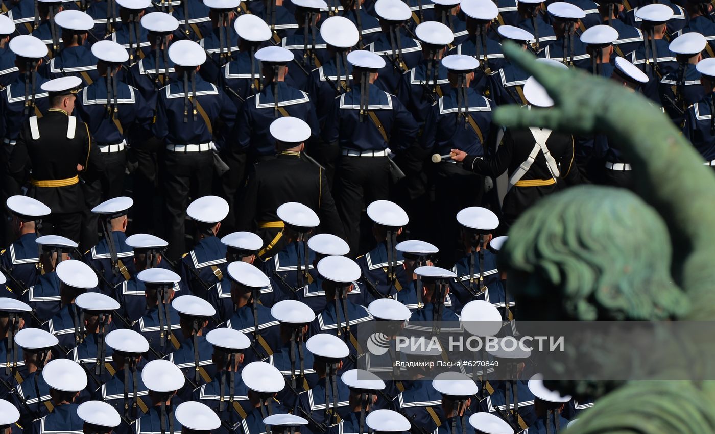 Военный парад в ознаменование 75-летия Победы