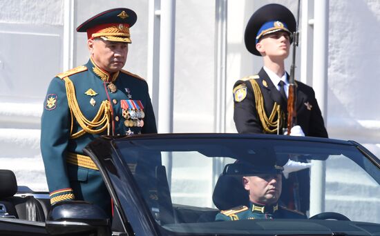 Военный парад в ознаменование 75-летия Победы