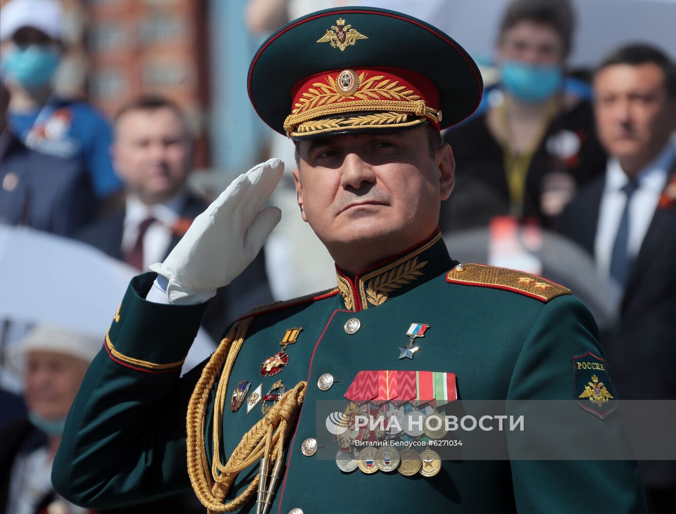 Военный парад в городах России в ознаменование 75-летия Победы