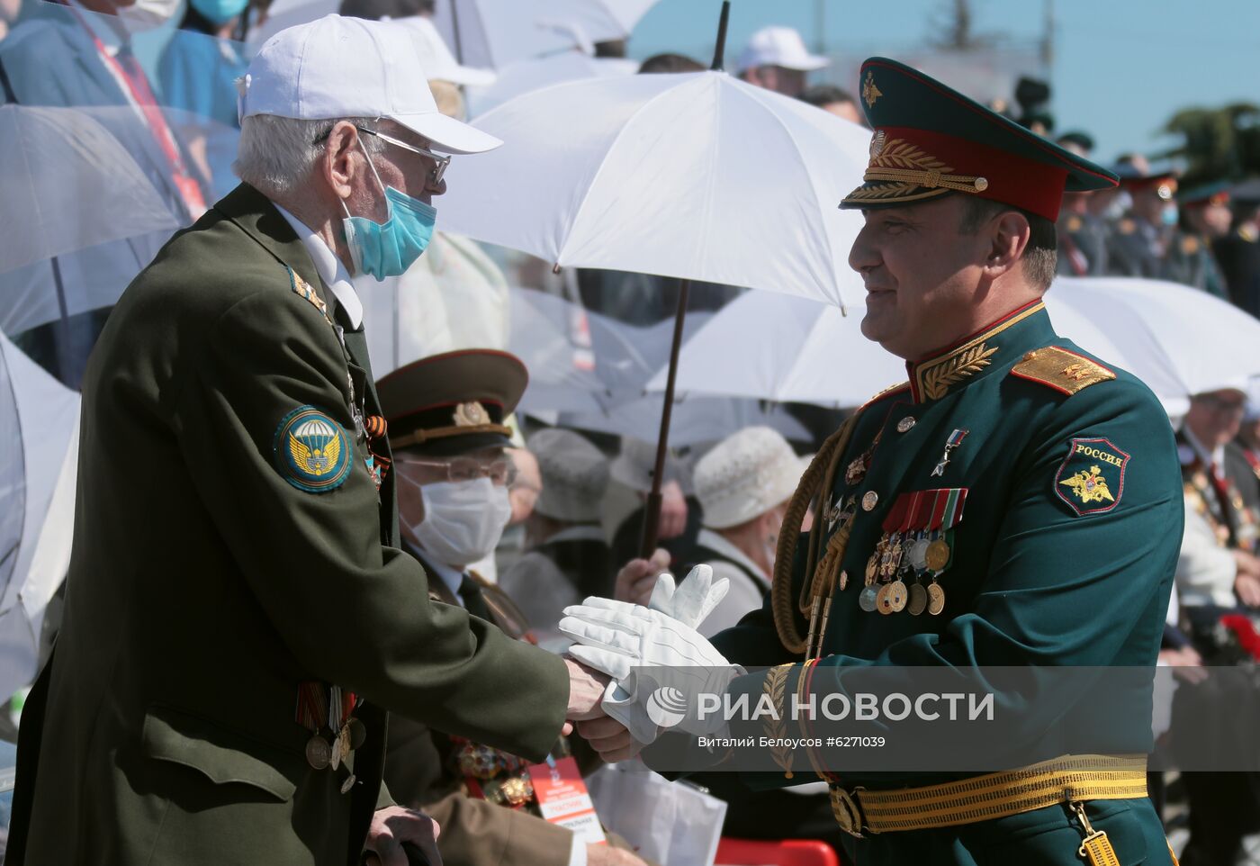 Военный парад в городах России в ознаменование 75-летия Победы