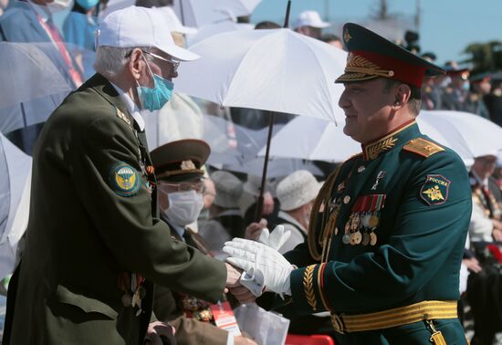 Военный парад в городах России в ознаменование 75-летия Победы