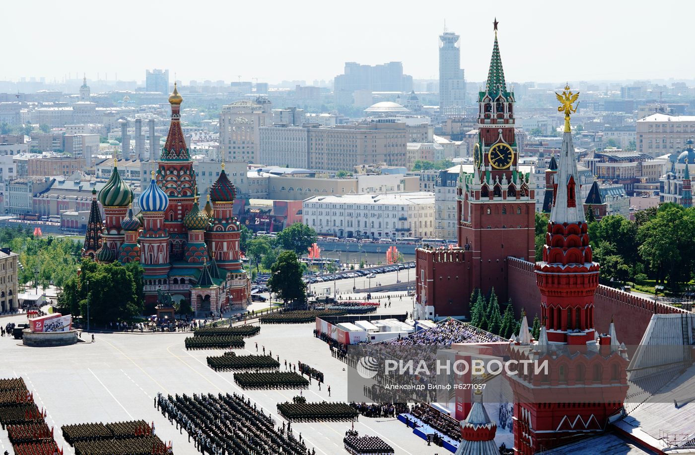 Военный парад в ознаменование 75-летия Победы