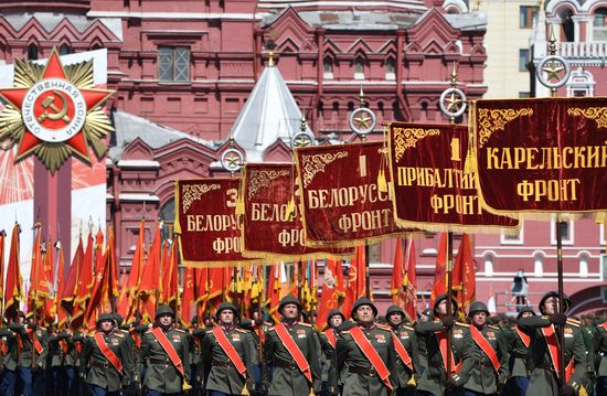 Военный парад в ознаменование 75-летия Победы