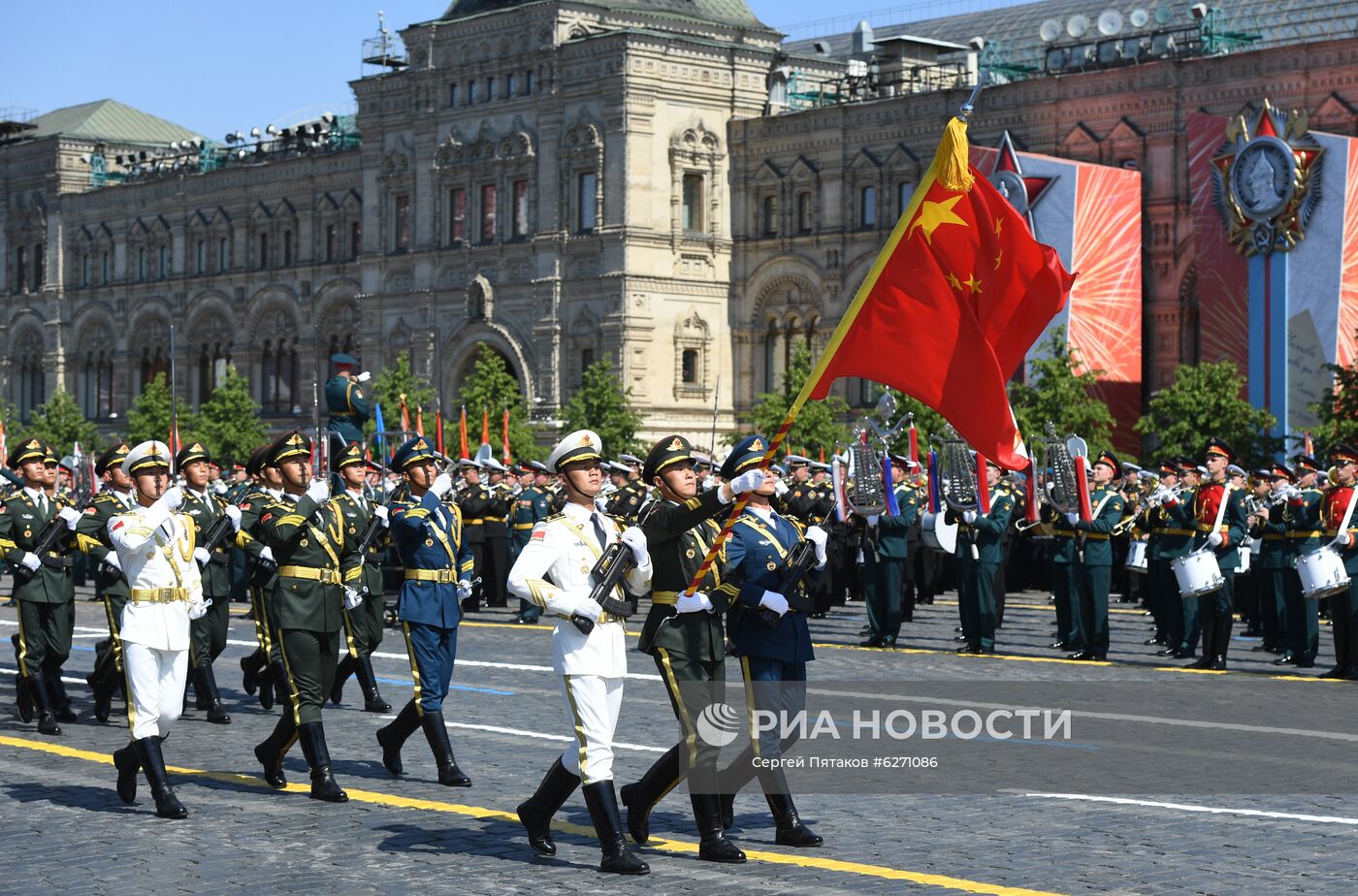Военный парад в ознаменование 75-летия Победы