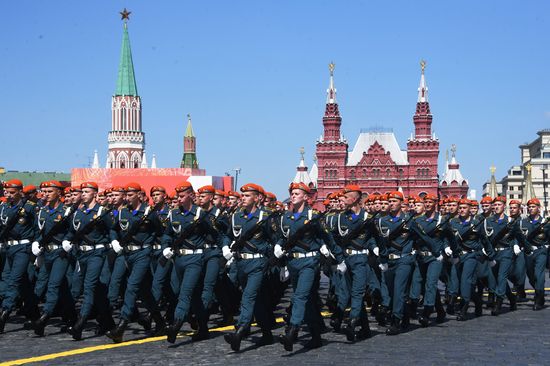Военный парад в ознаменование 75-летия Победы