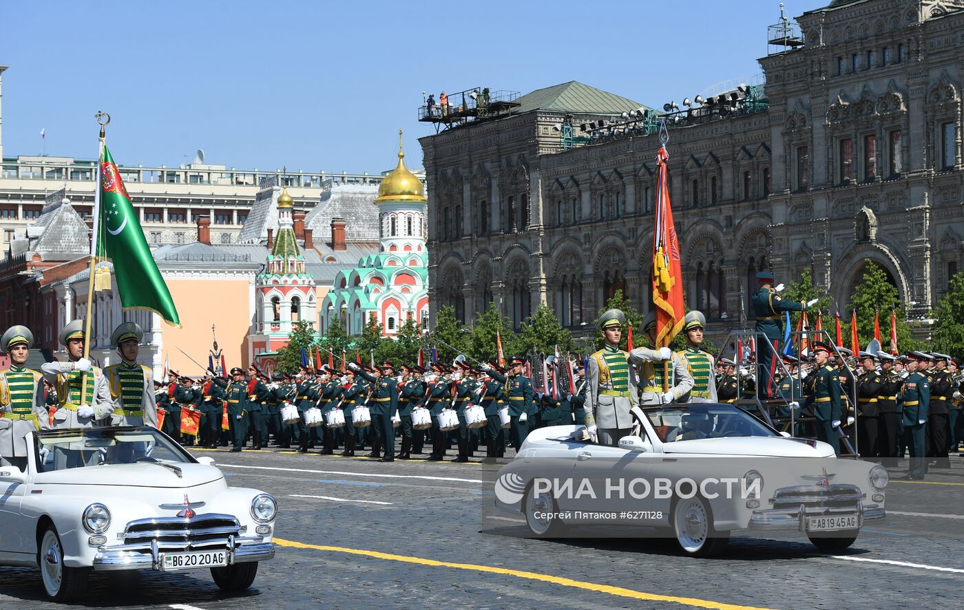 Военный парад в ознаменование 75-летия Победы