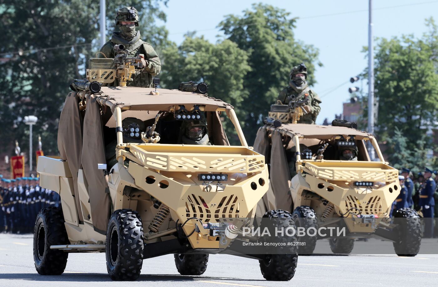 Военный парад в городах России в ознаменование 75-летия Победы