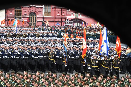 Военный парад в ознаменование 75-летия Победы