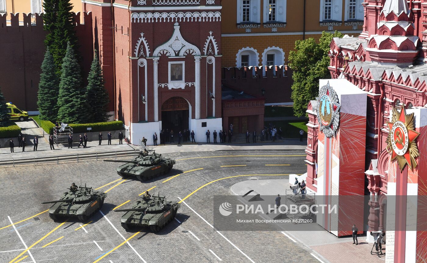 Военный парад в ознаменование 75-летия Победы