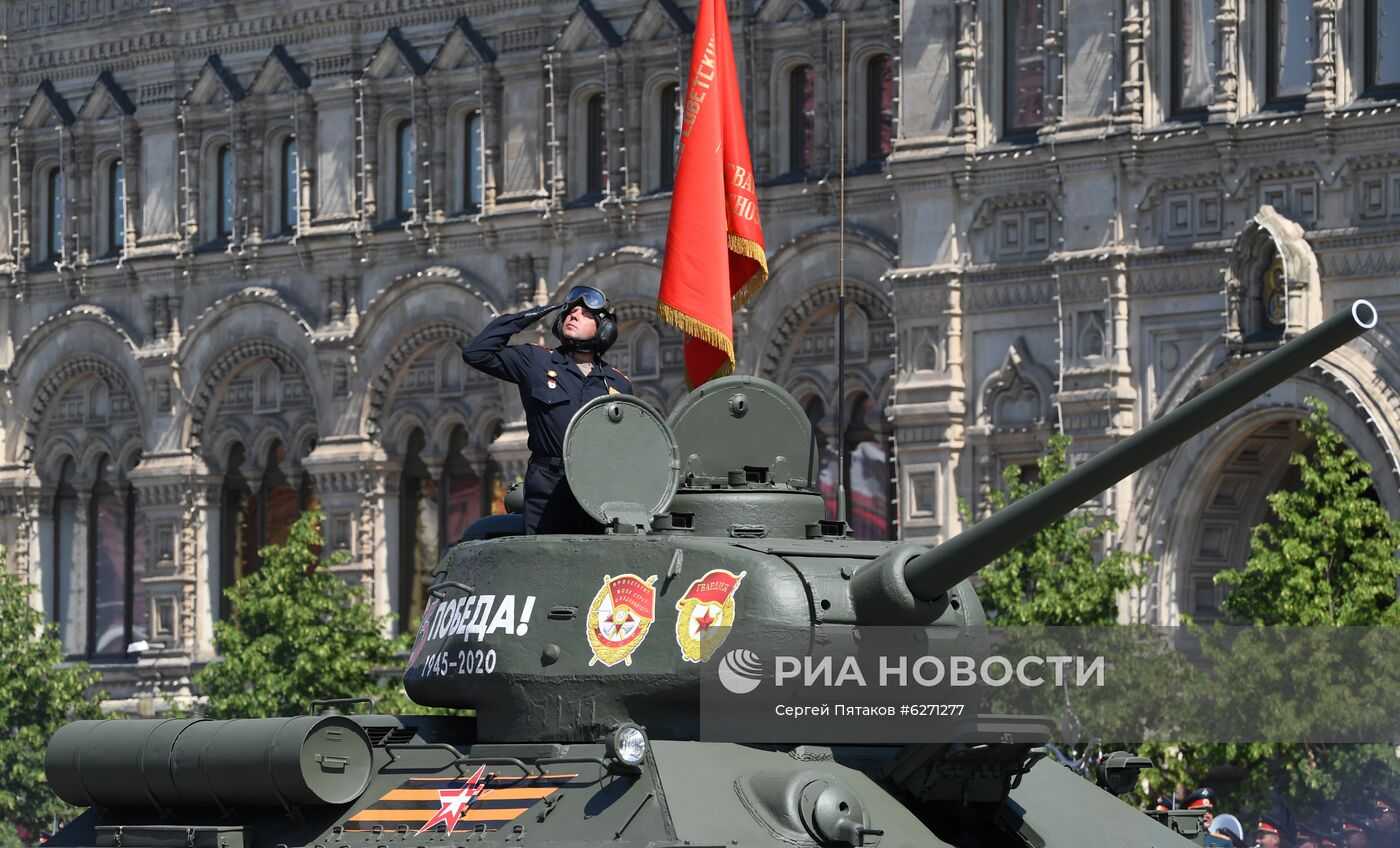 Военный парад в ознаменование 75-летия Победы