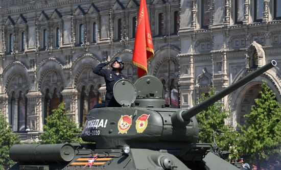 Военный парад в ознаменование 75-летия Победы