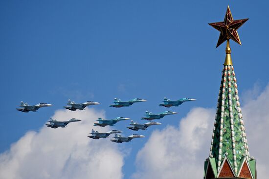 Военный парад в ознаменование 75-летия Победы