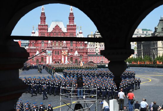 Военный парад в ознаменование 75-летия Победы