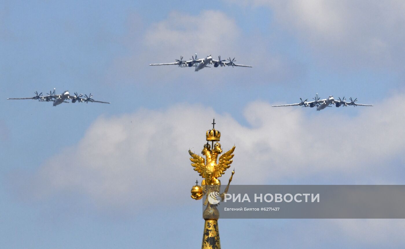 Военный парад в ознаменование 75-летия Победы