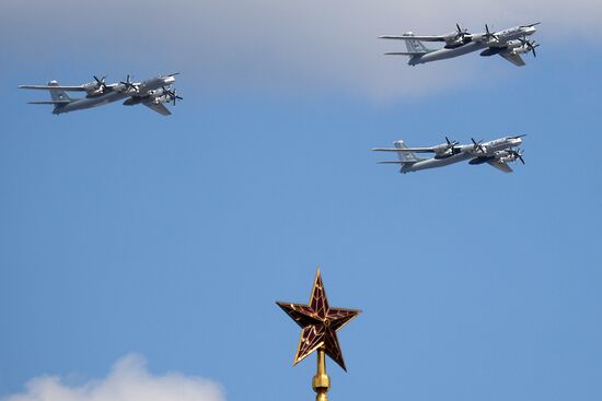 Военный парад в ознаменование 75-летия Победы