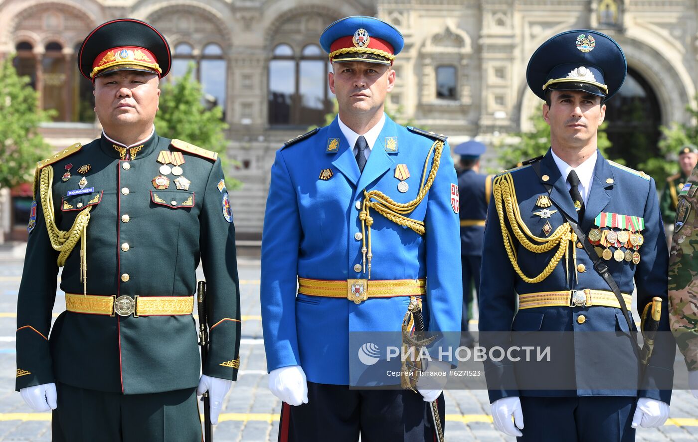 Военный парад в ознаменование 75-летия Победы