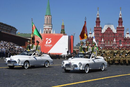 Военный парад в ознаменование 75-летия Победы