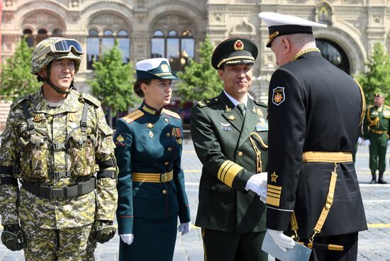 Военный парад в ознаменование 75-летия Победы