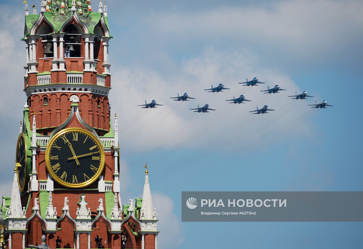 Военный парад в ознаменование 75-летия Победы