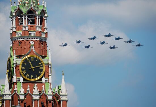 Военный парад в ознаменование 75-летия Победы