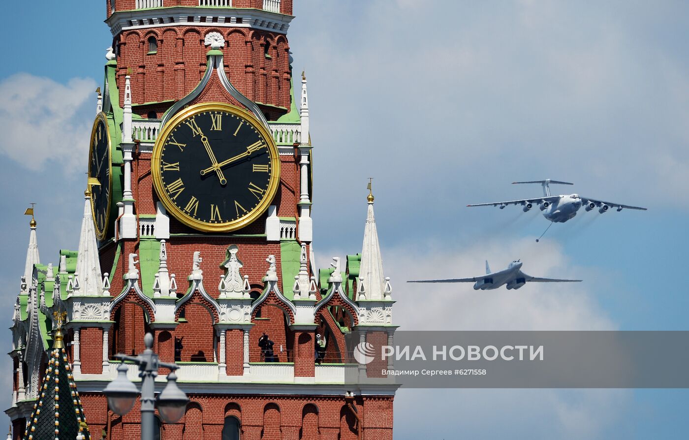 Военный парад в ознаменование 75-летия Победы