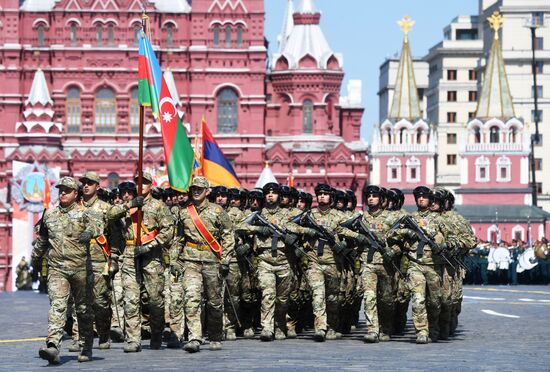 Военный парад в ознаменование 75-летия Победы