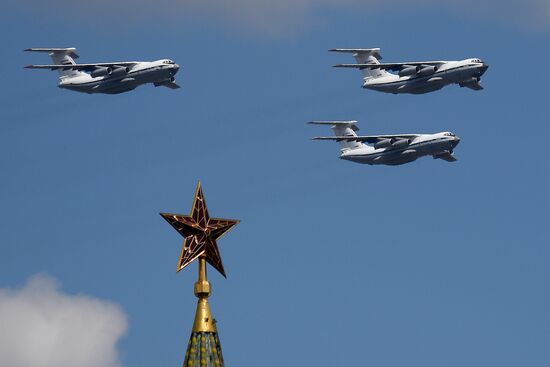 Военный парад в ознаменование 75-летия Победы